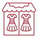 Boutiques styled with creative Retail Interior Design Services.